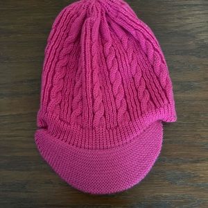 The Children’s Place, kids L/XL hot pink beanie hat